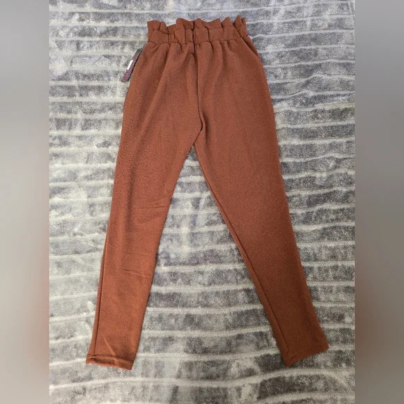Shosho Women's Brown Dress Pants Size Small - Picture 4 of 8